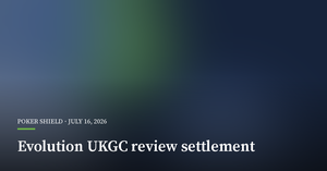 Evolution Settles UKGC Review Over Unlicensed Access