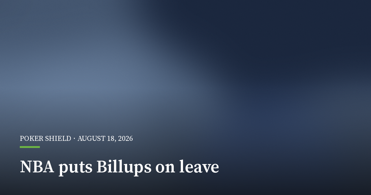 NBA Puts Billups and Rozier on Leave After Federal Gambling Charges