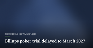 Billups Poker Trial Pushed to March 2027