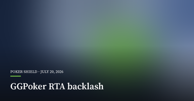 GGPoker Faces Backlash Over Lifetime Bans for Alleged RTA Use