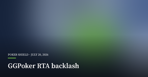 GGPoker Faces Backlash Over Lifetime Bans for Alleged RTA Use