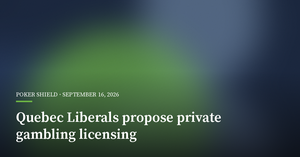 Quebec Liberals Propose Private Online Gambling Licensing