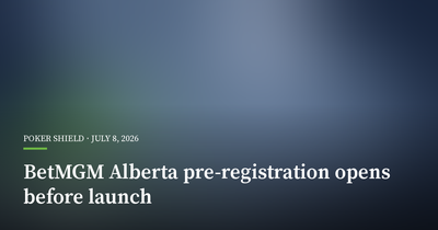 BetMGM Opens Alberta Pre-Registration Before July 13 Launch