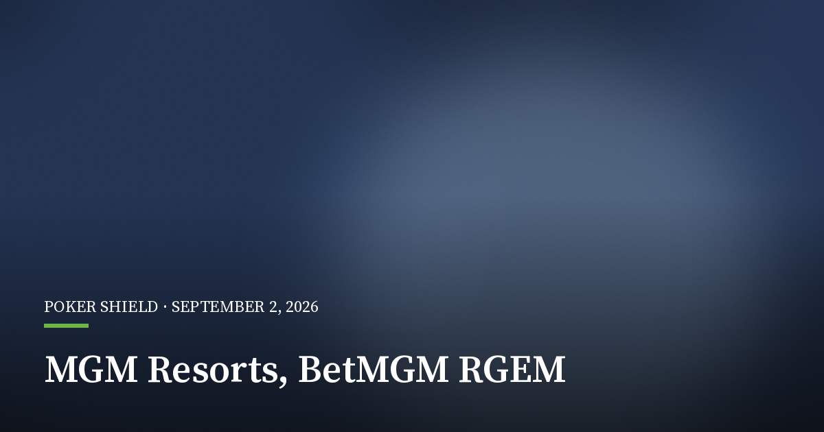 MGM Resorts and BetMGM Pledge $320,000 for RGEM